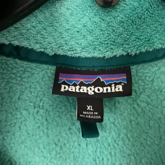 Patagonia Teal Pullover Jacket - Size XL - Picture 4 of 4